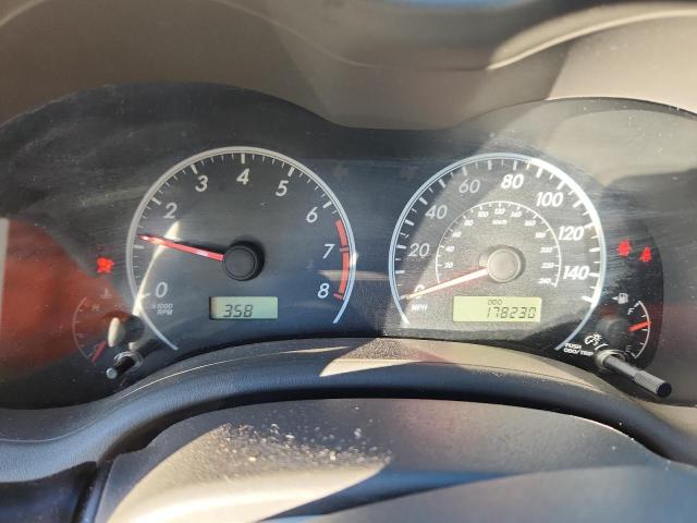 2T1BU4EE3AC221110 - 2010 TOYOTA COROLLA BASE Чорний фото 9