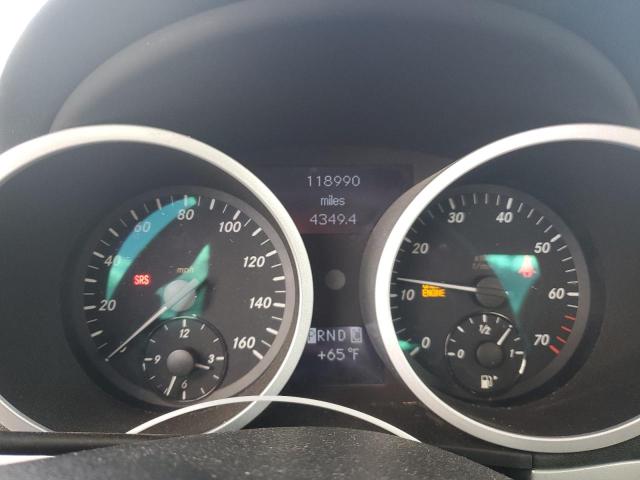 WDBWK56F05F037999 - 2005 MERCEDES-BENZ SLK 350 BLACK photo 9