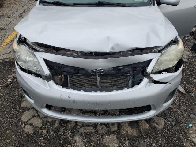 5YFBU4EE4CP058650 - 2012 TOYOTA COROLLA BASE Արծաթագույն լուսանկար 11