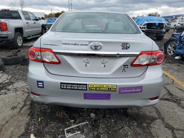 5YFBU4EE4CP058650 - 2012 TOYOTA COROLLA BASE Արծաթագույն լուսանկար 6