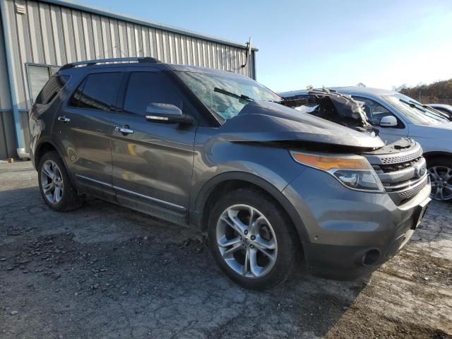 1FMHK8F8XBGA57580 - 2011 FORD EXPLORER LIMITED GRAY photo 4