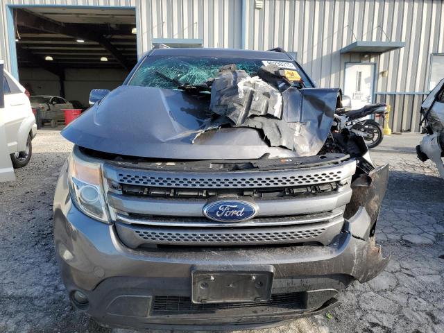 1FMHK8F8XBGA57580 - 2011 FORD EXPLORER LIMITED GRAY photo 5