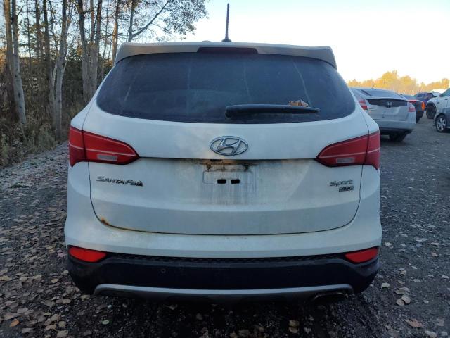 5XYZUDLB7DG058364 - 2013 HYUNDAI SANTA FE S WHITE photo 6
