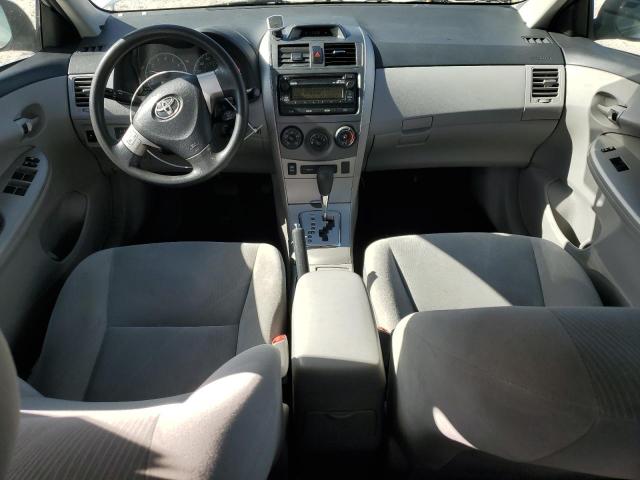 2T1BU4EE8CC855810 - 2012 TOYOTA COROLLA BASE SILVER photo 8