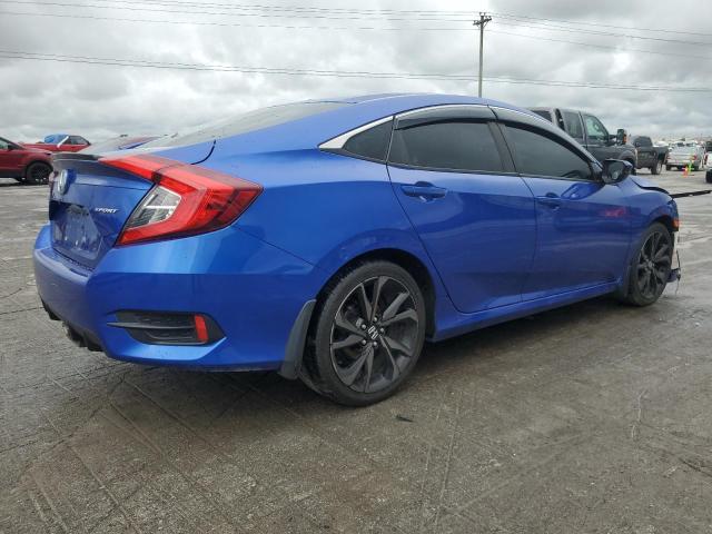 19XFC2E83KE047562 - 2019 HONDA CIVIC SPORT Blau Foto 3