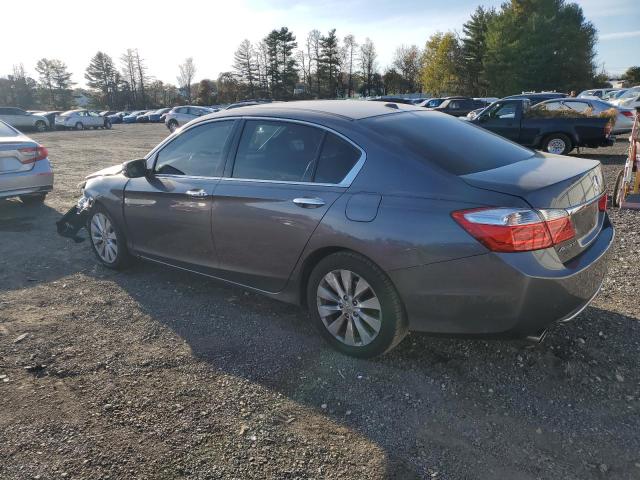 1HGCR3F87FA020719 - 2015 HONDA ACCORD EXL GRAY photo 2