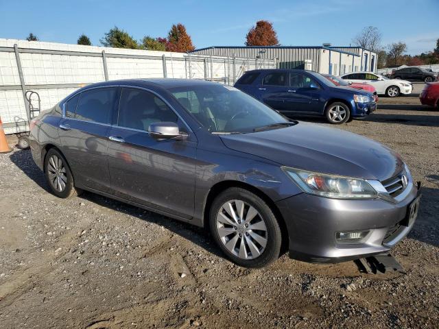 1HGCR3F87FA020719 - 2015 HONDA ACCORD EXL GRAY photo 4
