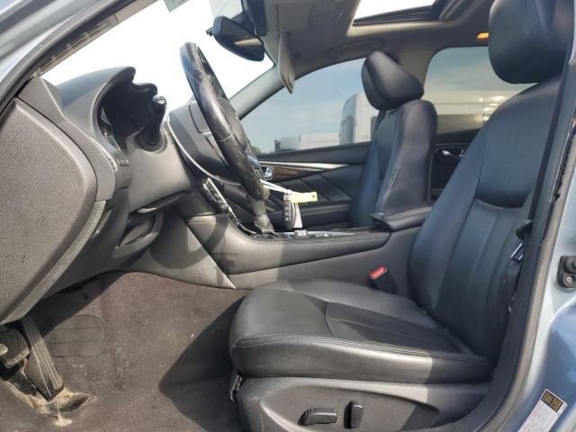 JN1EV7AP9JM363793 - 2018 INFINITI Q50 LUXE BLUE photo 7