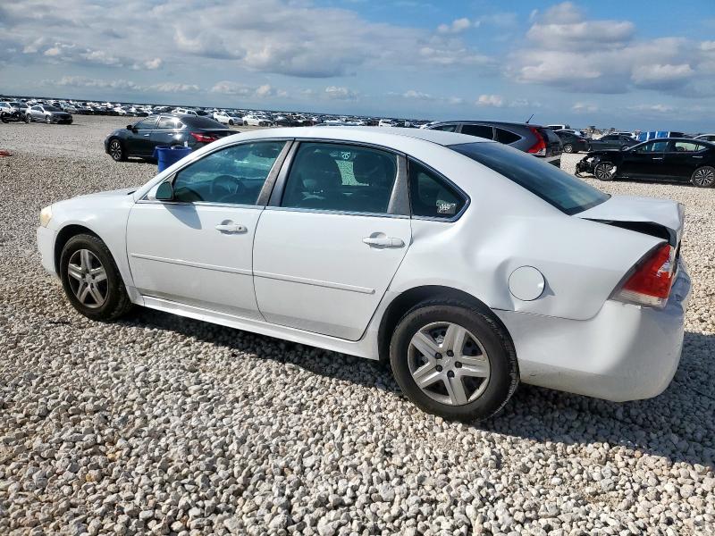 2G1WA5EN3A1230462 - 2010 CHEVROLET IMPALA LS WHITE photo 2