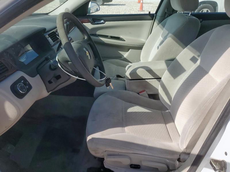 2G1WA5EN3A1230462 - 2010 CHEVROLET IMPALA LS WHITE photo 7