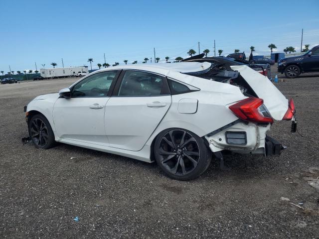 2HGFC2F88KH507593 - 2019 HONDA CIVIC SPORT WHITE photo 2