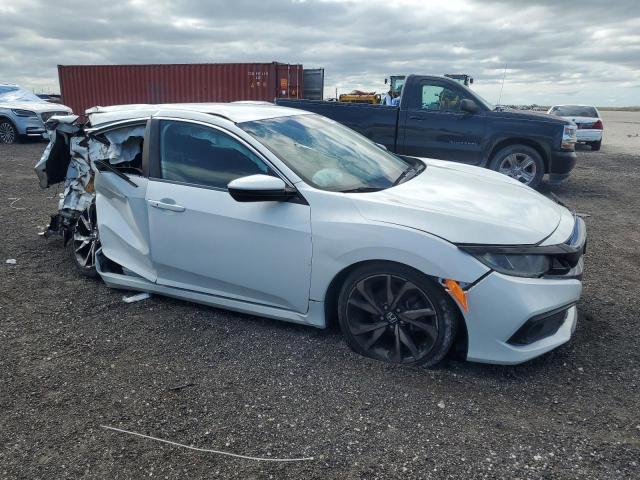 2HGFC2F88KH507593 - 2019 HONDA CIVIC SPORT WHITE photo 4