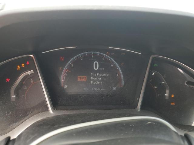 2HGFC2F88KH507593 - 2019 HONDA CIVIC SPORT WHITE photo 9