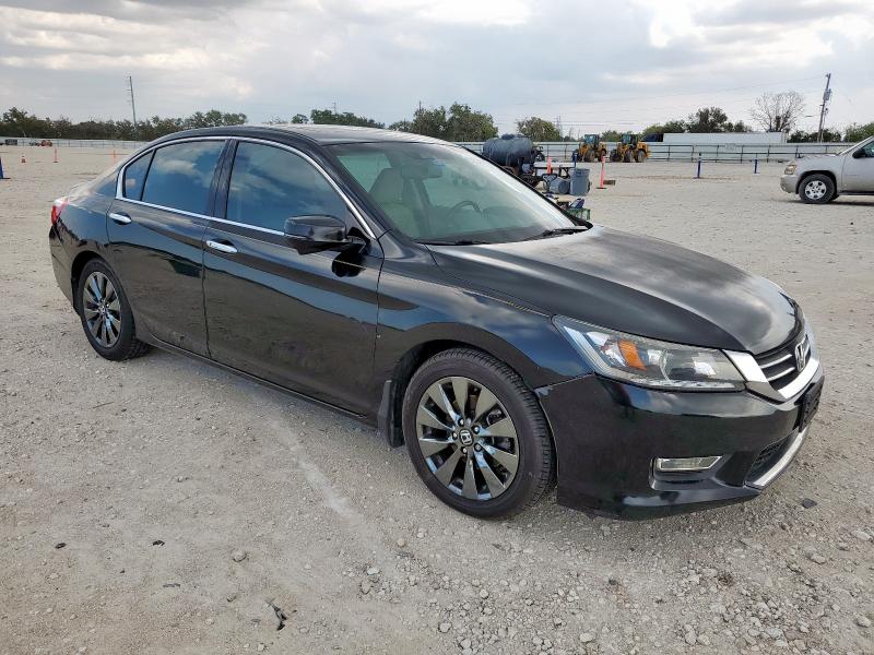 1HGCR2F88DA237011 - 2013 HONDA ACCORD EXL BLACK photo 4