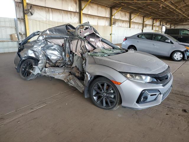 SHHFK7H67LU223646 - 2020 HONDA CIVIC EX SILVER photo 4