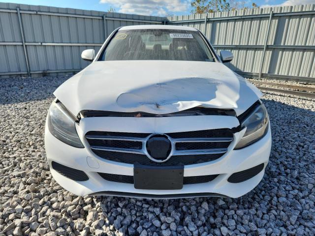 55SWF4KB9FU092183 - 2015 MERCEDES-BENZ C 300 4MATIC WHITE photo 5