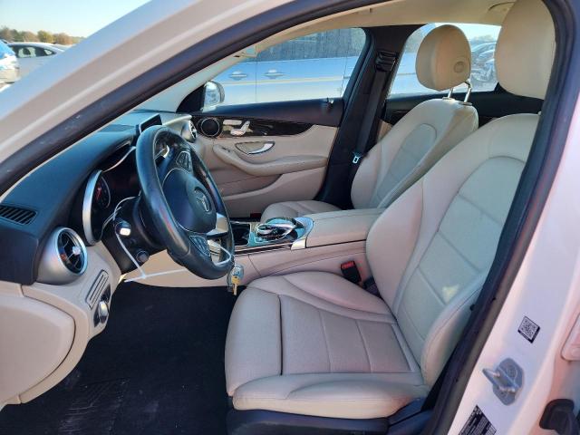 55SWF4KB9FU092183 - 2015 MERCEDES-BENZ C 300 4MATIC WHITE photo 7