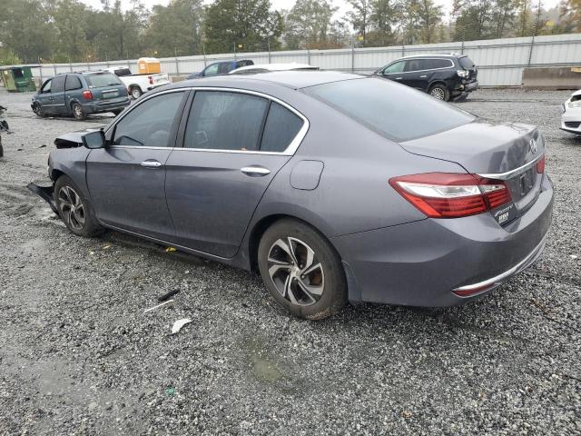 1HGCR2F33GA105055 - 2016 HONDA ACCORD LX GRAY photo 2