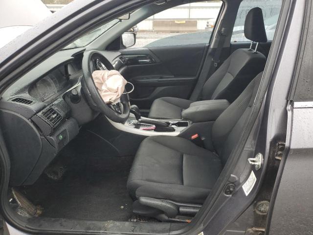 1HGCR2F33GA105055 - 2016 HONDA ACCORD LX GRAY photo 7