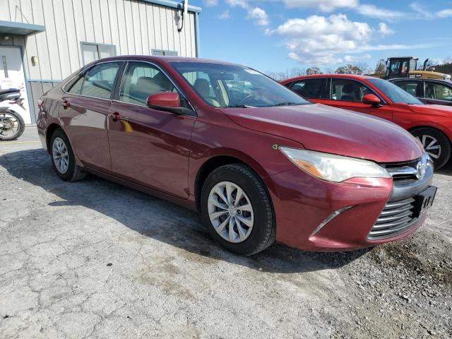 4T1BF1FK0GU508439 - 2016 TOYOTA CAMRY LE BURGUNDY photo 4
