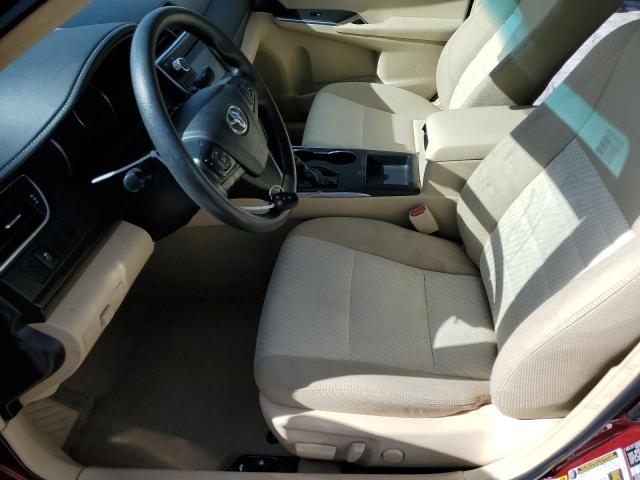 4T1BF1FK0GU508439 - 2016 TOYOTA CAMRY LE BURGUNDY photo 7