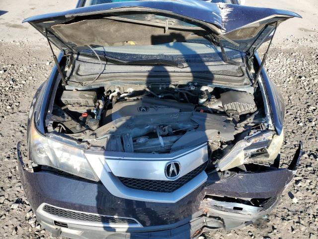 2HNYD2H61BH539408 - 2011 ACURA MDX TECHNOLOGY BLUE photo 12