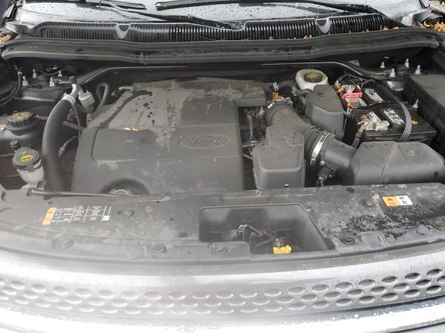 1FM5K8F82FGC69740 - 2015 FORD EXPLORER LIMITED GRAY photo 11