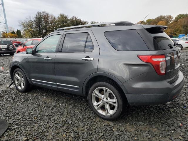 1FM5K8F82FGC69740 - 2015 FORD EXPLORER LIMITED GRAY photo 2