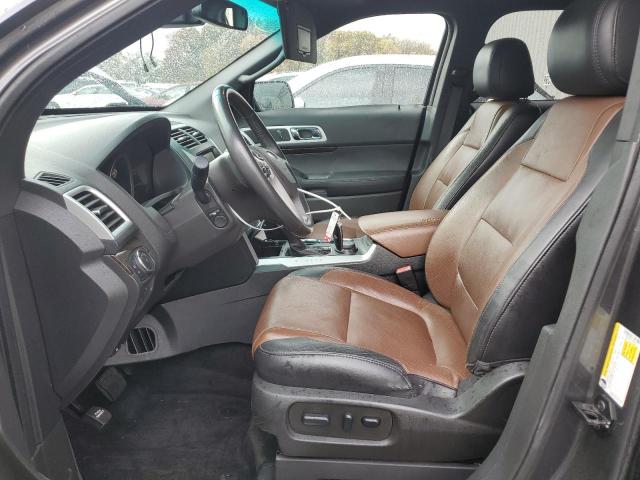 1FM5K8F82FGC69740 - 2015 FORD EXPLORER LIMITED GRAY photo 7