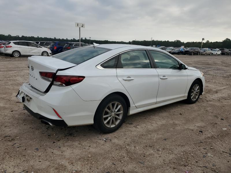 5NPE24AFXJH631689 - 2018 HYUNDAI SONATA SE WHITE photo 3