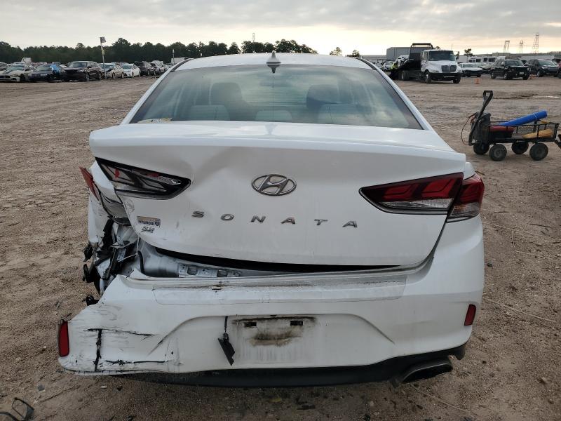 5NPE24AFXJH631689 - 2018 HYUNDAI SONATA SE WHITE photo 6