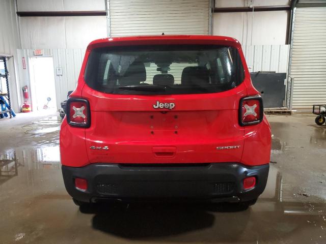 ZACNJBAB9LPL15986 - 2020 JEEP RENEGADE SPORT RED photo 6