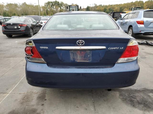 4T1BE32K85U100062 - 2005 TOYOTA CAMRY LE BLUE photo 6