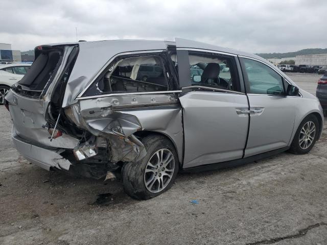 5FNRL5H61DB078511 - 2013 HONDA ODYSSEY EXL ვერცხლისფერი ფოტო 3