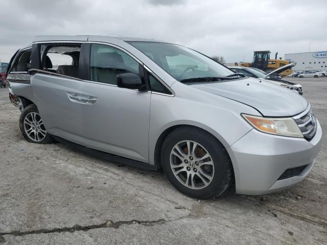 5FNRL5H61DB078511 - 2013 HONDA ODYSSEY EXL ვერცხლისფერი ფოტო 4
