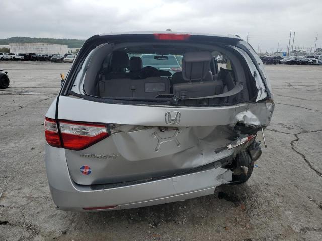 5FNRL5H61DB078511 - 2013 HONDA ODYSSEY EXL ვერცხლისფერი ფოტო 6
