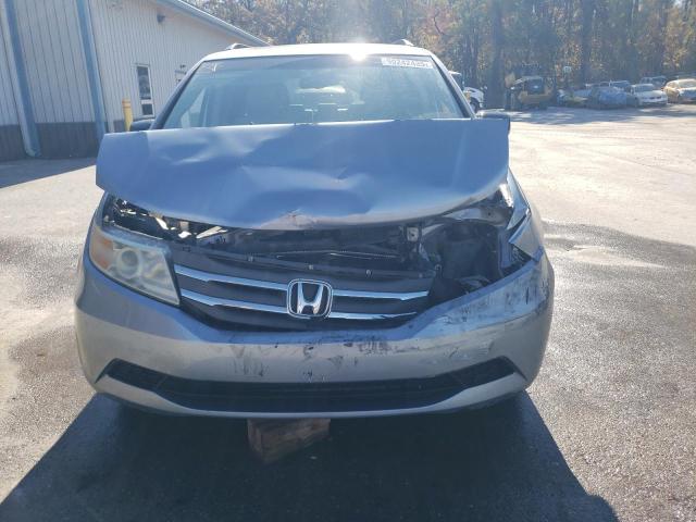 5FNRL5H61CB060217 - 2012 HONDA ODYSSEY EXL SILVER photo 5