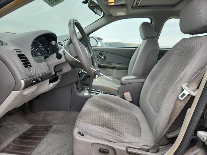 1G1ZT53876F144091 - 2006 CHEVROLET MALIBU LT BLACK photo 7