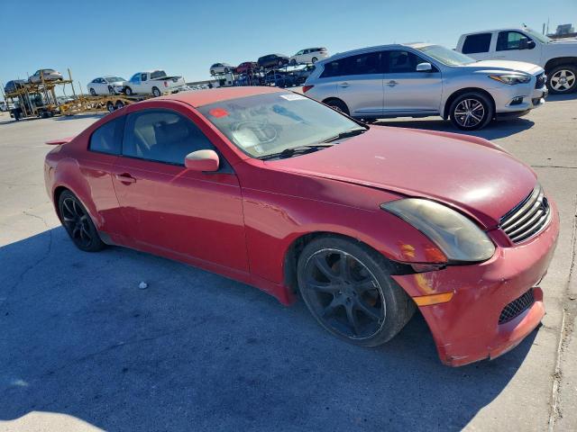 JNKCV54E64M827113 - 2004 INFINITI G35 RED photo 4