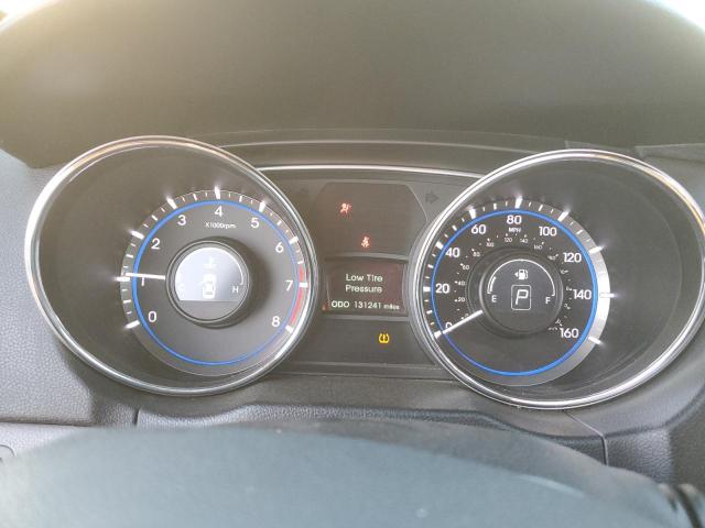 5NPEC4AC3DH768335 - 2013 HYUNDAI SONATA SE SILVER photo 9