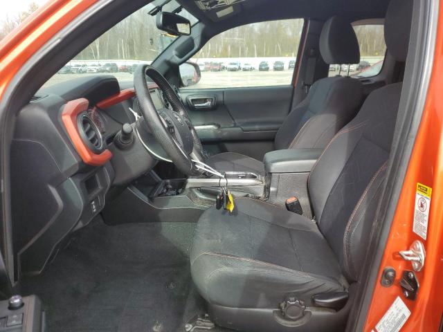 5TFSZ5ANXGX008677 - 2016 TOYOTA TACOMA ACCESS CAB ORANGE photo 7