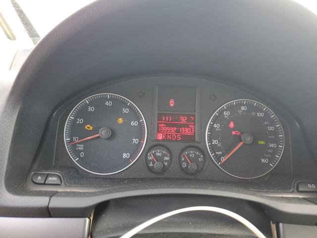 3VWRM71KX8M198239 - 2008 VOLKSWAGEN JETTA SE WHITE photo 9