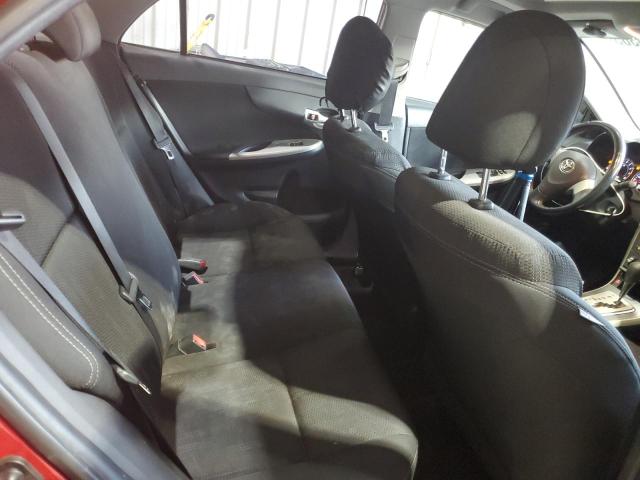 2T1BU4EE5DC987120 - 2013 TOYOTA COROLLA BASE RED photo 10