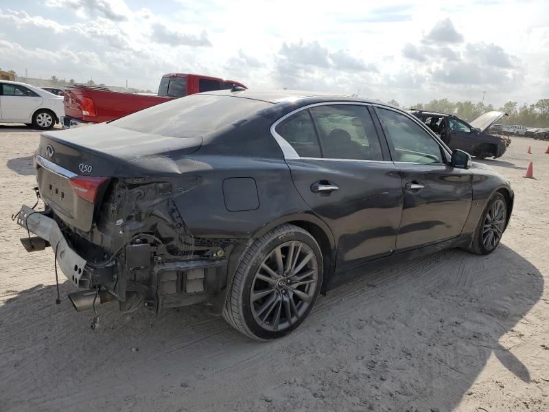 JN1EV7AR6KM552145 - 2019 INFINITI Q50 LUXE BLACK photo 3