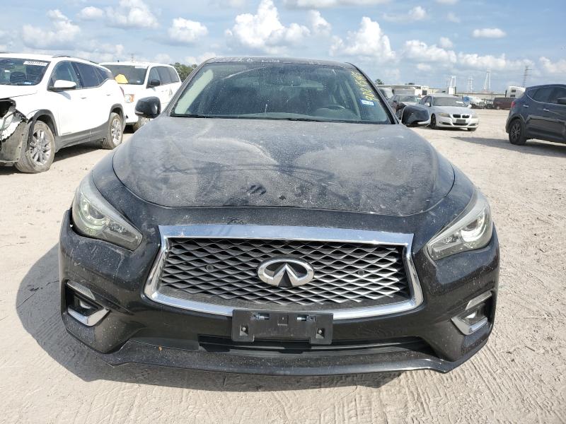 JN1EV7AR6KM552145 - 2019 INFINITI Q50 LUXE BLACK photo 5