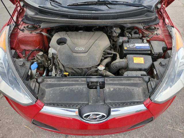 KMHTC6AD1CU028343 - 2012 HYUNDAI VELOSTER RED photo 11