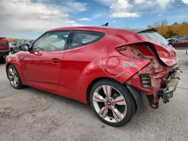 KMHTC6AD1CU028343 - 2012 HYUNDAI VELOSTER RED photo 2