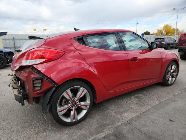 KMHTC6AD1CU028343 - 2012 HYUNDAI VELOSTER RED photo 3