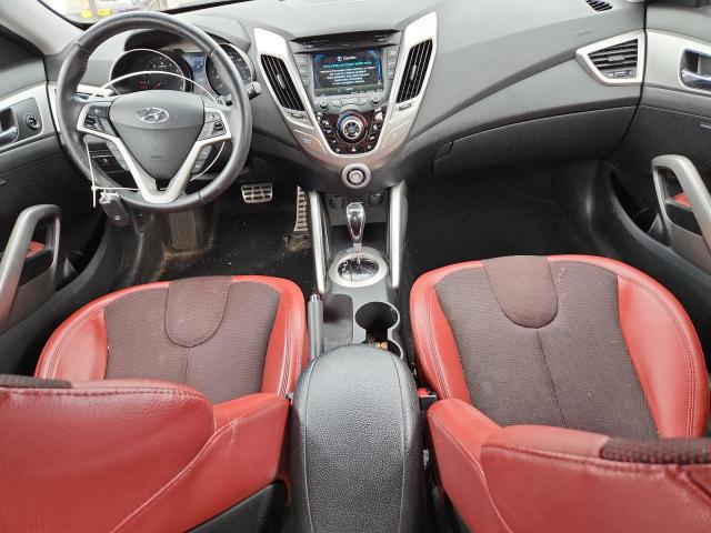 KMHTC6AD1CU028343 - 2012 HYUNDAI VELOSTER RED photo 8
