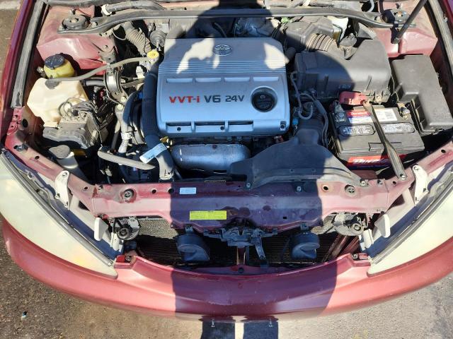 4T1BF30K46U113702 - 2006 TOYOTA CAMRY LE BURGUNDY photo 11